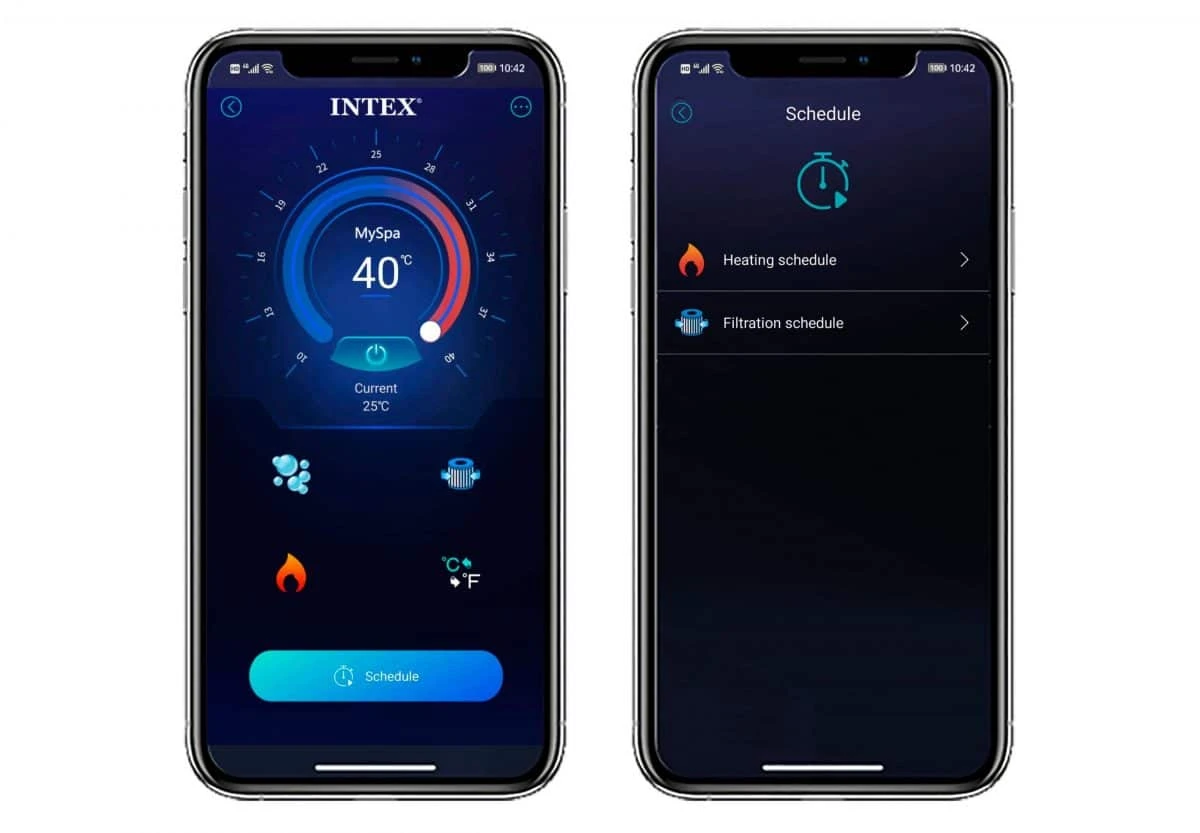 Intex Pure SPA Greywood Deluxe 6 Personen 12 Intex Pure SPA Greywood Deluxe 6 Personen - Afbeelding 12