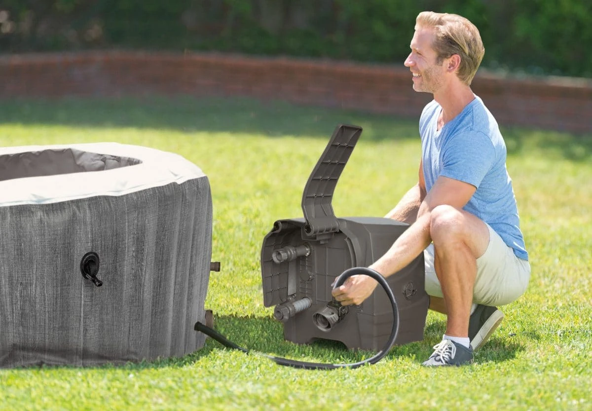 Intex Pure SPA Greywood Deluxe 6 Personen 6 Intex Pure SPA Greywood Deluxe 6 Personen - Afbeelding 6