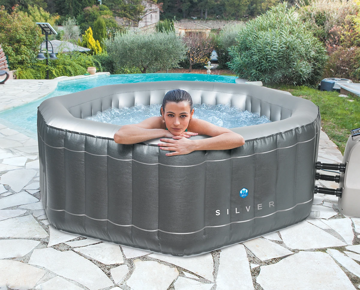 Inflatable Spa Silver Octo 2 Inflatable Spa Silver Octo - Afbeelding 2